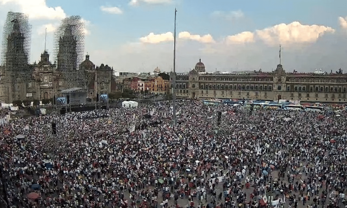 Huecos en el Zócalo